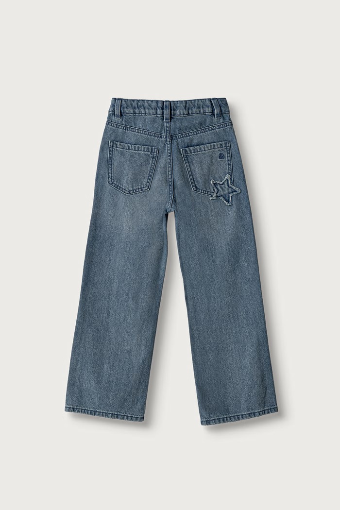 United Colors of Benetton Jeansy regular dziecięce 4DW2CE04U.G.Reproposal granatowy AW26