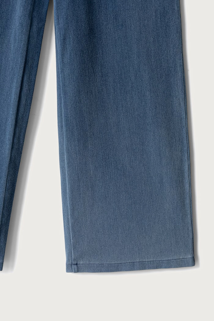 Fete United Colors of Benetton Pantaloni pentru copii cu bumbac 4I42CE04F.G.Reproposal albastru