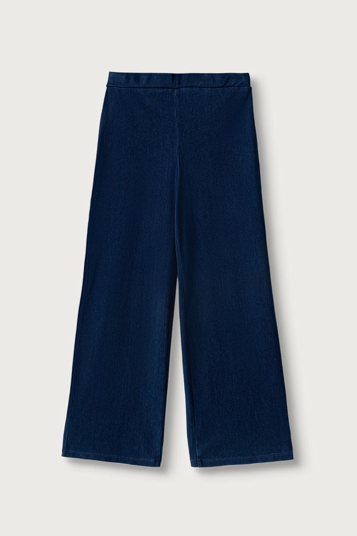 United Colors of Benetton Jeansy wide leg dziecięce granatowy 4I42CE04F.G.Continuativ