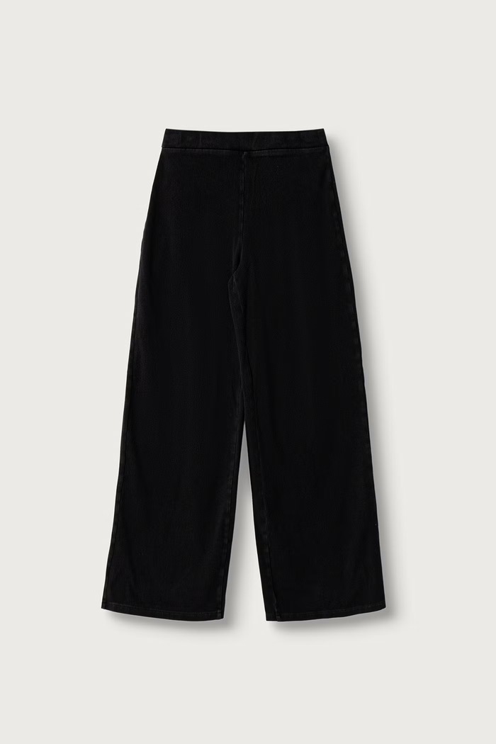 United Colors of Benetton Jeansy wide leg dziecięce czarny 4I42CE04F.G.Continuativ