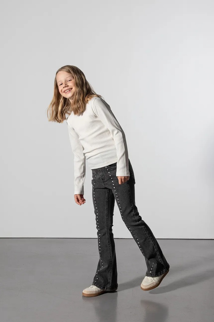 Coccodrillo Jeansy flare dziecięce ZC6123111CJG