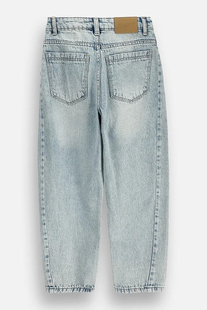 Coccodrillo Jeansy balloon dziecięce ZC6123104CJG niebieski AW26