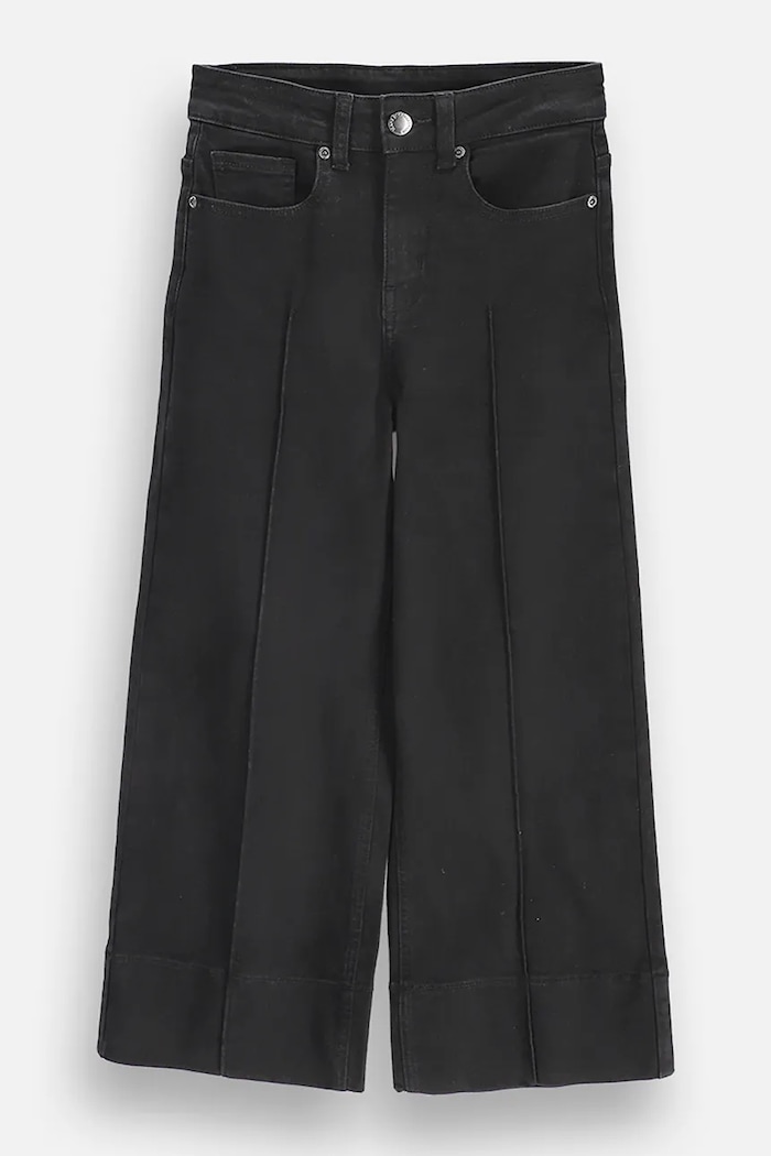 Coccodrillo Jeansy wide leg dziecięce czarny ZC6123102CJG