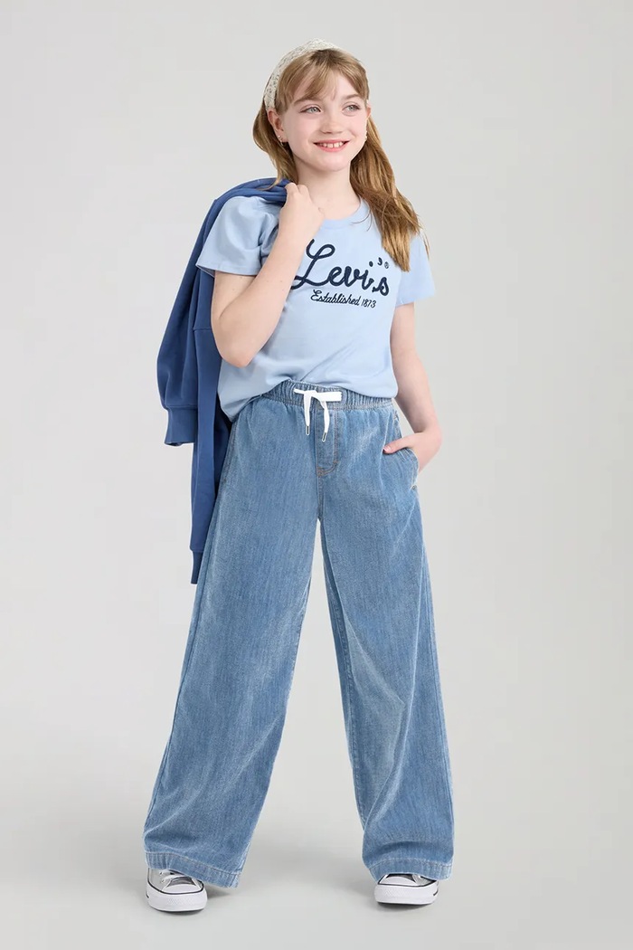 Levi's Дънки за деца LUXE DENIM HIGH RISE BAGGY 4EP669