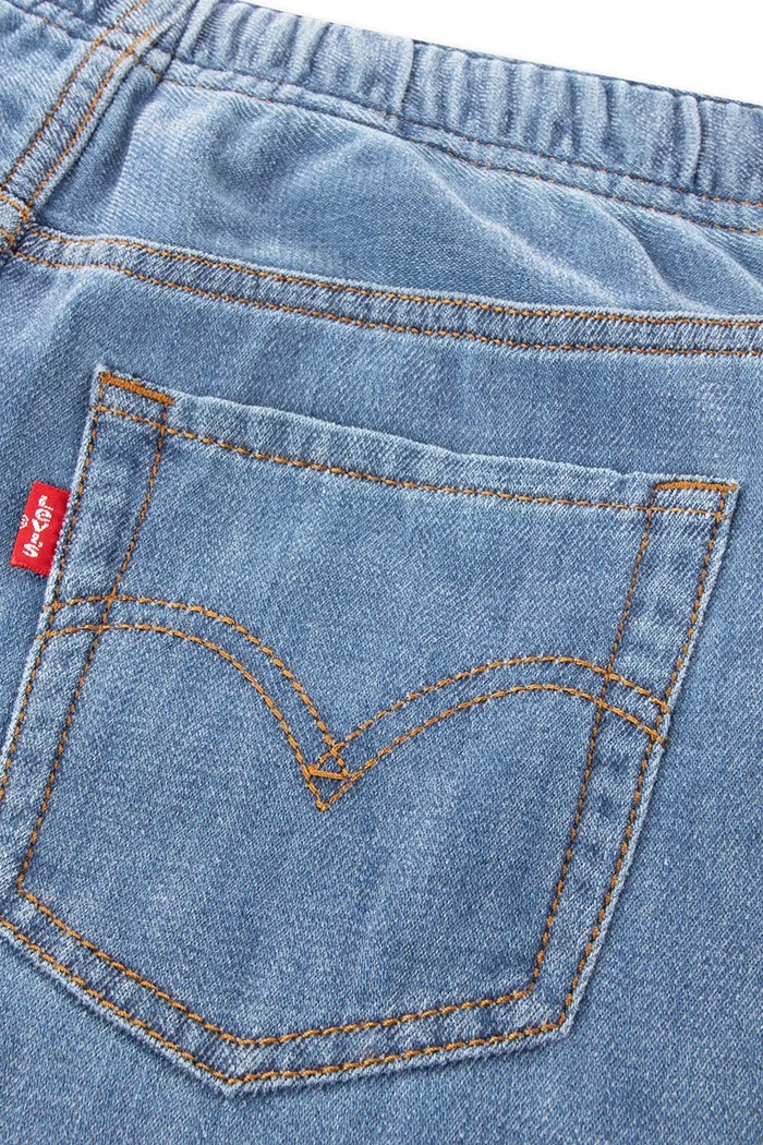 Момиче Levi's Дънки за деца LUXE DENIM HIGH RISE BAGGY 3EP669 син