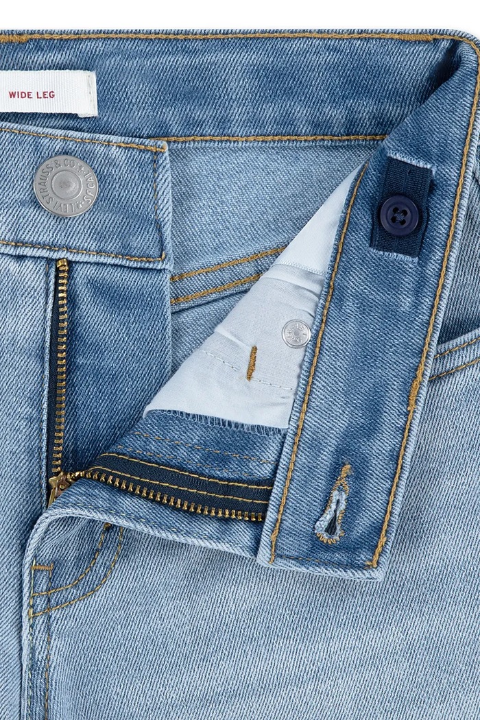 Levi's τζιν wide leg παιδικά WIDE LEG JEANS μπλε 4EG381.LC0