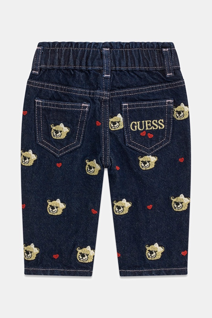 Guess Jeansy regular dziecięce K6BA04.D2169.9BY2 granatowy AW26