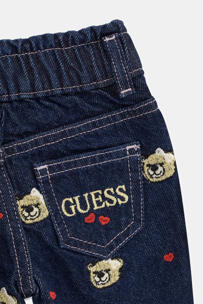 Dziewczynka Guess Jeansy regular dziecięce K6BA04.D2169.9BY2 granatowy
