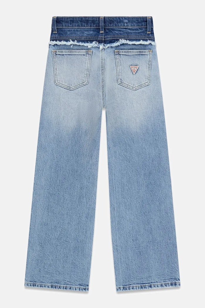 Guess Jeansy regular dziecięce J6BA05.D2202.9BY2 niebieski AW26