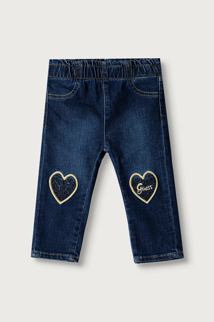 Guess Jeansy regularne niemowlęce niebieski A6BA01.D2199.9BY2