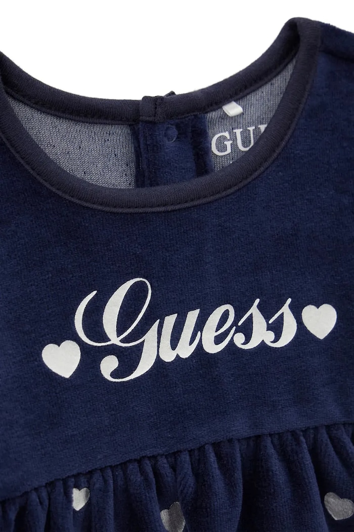 Dziewczynka Guess Jeansy regularne niemowlęce A6BA01.D2199.9BY2 niebieski