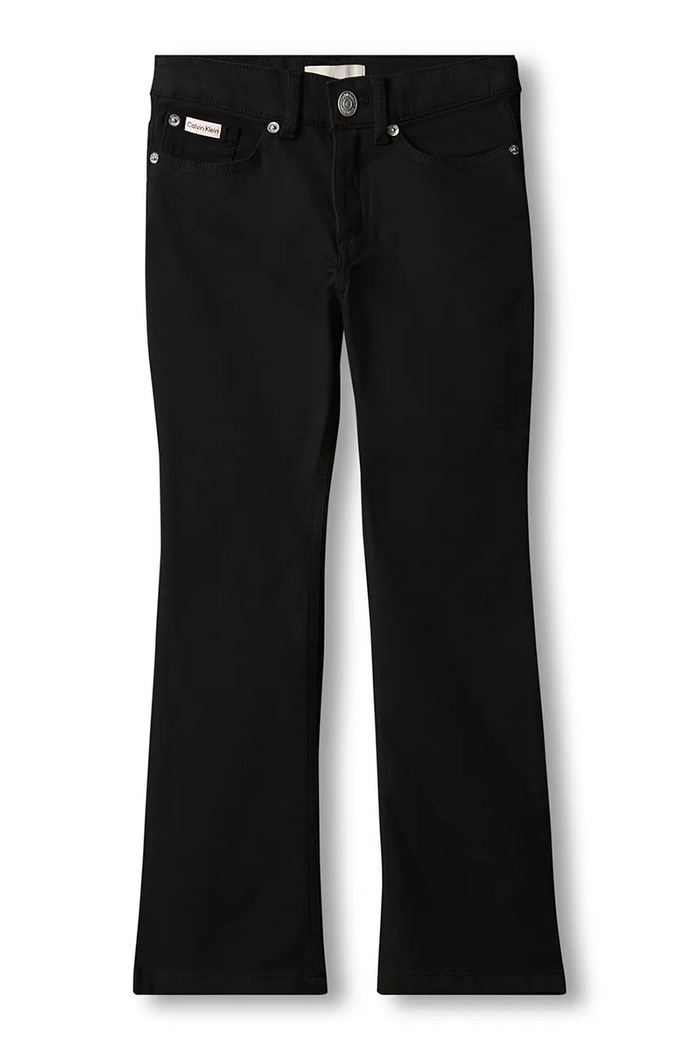 Calvin Klein Jeans Jeansy flare dziecięce Flare LVCKFJC16G.9BY2 czarny AW26