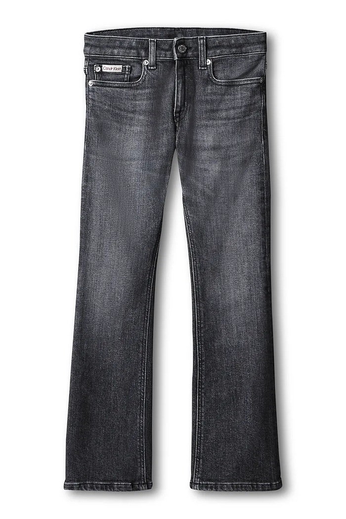 Calvin Klein Jeans Jeansy flare dziecięce Flare LVCKFJC09G.9BY2 czarny AW26