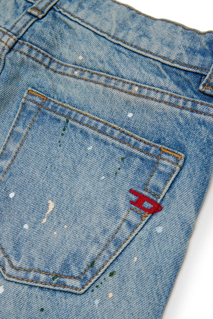 Diesel jeansy dziecięce D-AROMY-J PANTALONI J02887.KXBUV niebieski