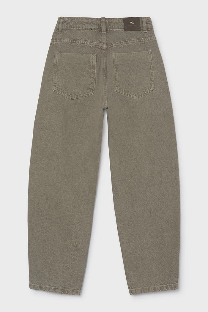 Mayoral Jeansy barrel dziecięce 7526.8D.Junior.9BY2 brązowy AW26
