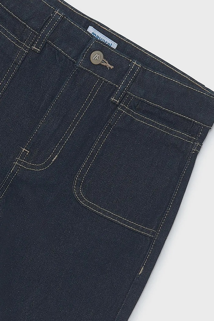 Mayoral rifle relaxed fit detské relaxed fit denim tmavomodrá 7523.8E.Junior.9BY2