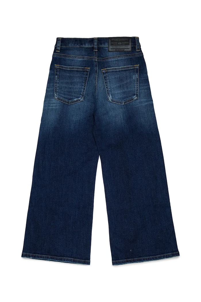 Diesel jeansy straight dziecięce D-ARGJX-J TROUSERS J02322.KXBUL granatowy AW26