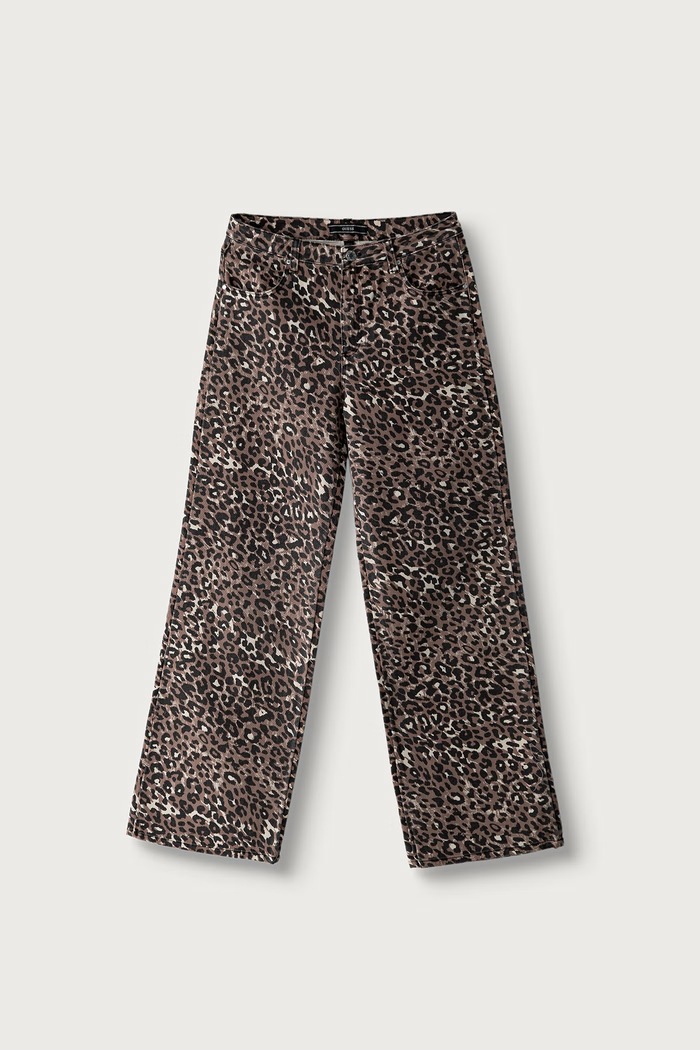 Guess rovné džíny dětské hnědá J6YB07.W2633.9BY2