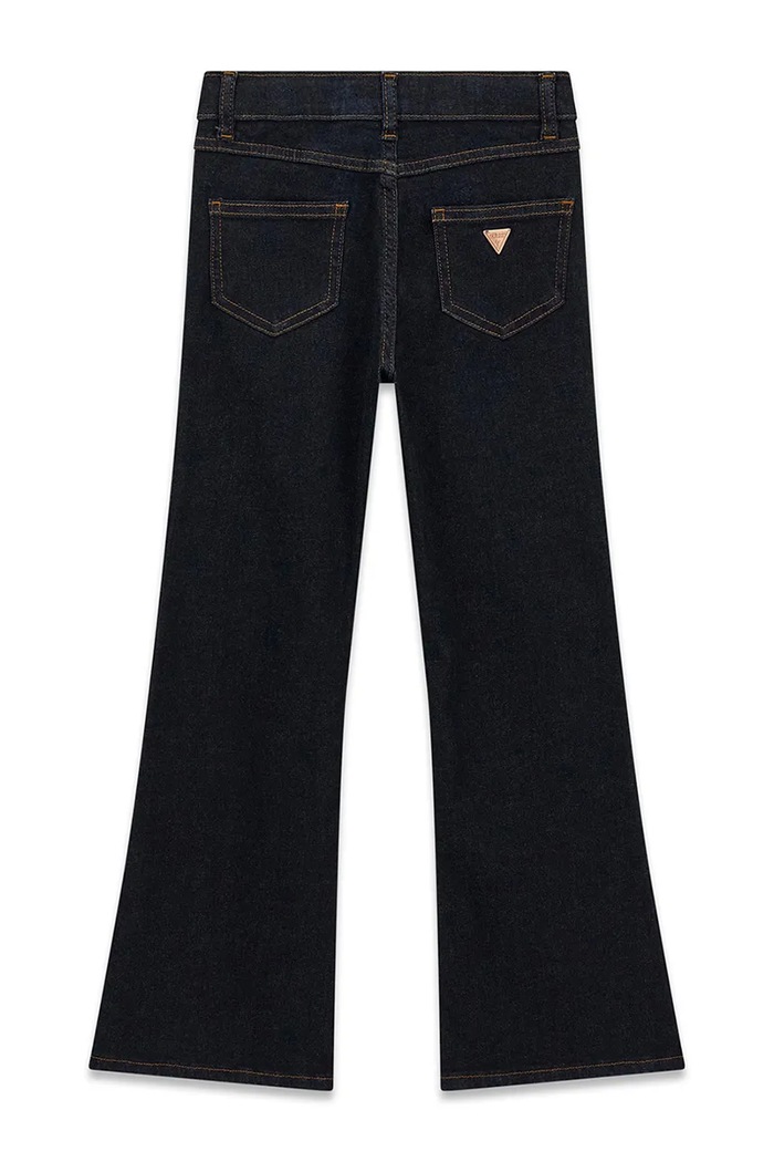 Guess jeansy flare dziecięce J6RA18.D4CA0.9BY2 niebieski AW26