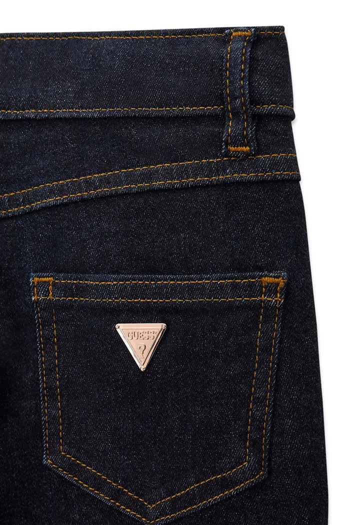 Dziewczynka Guess jeansy flare dziecięce J6RA18.D4CA0.9BY2 niebieski