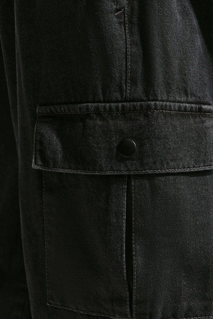 Jeansy relaxed fit dziecięce Nike Sportswear Nike czarny IO0197