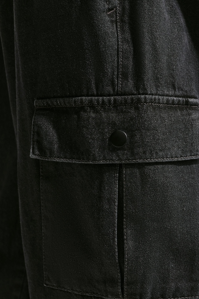 Jeansy relaxed fit dziecięce Nike Sportswear Nike czarny IO0197