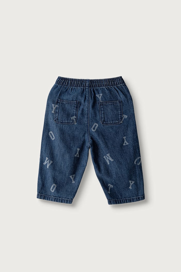 Tommy Hilfiger džíny dětské PULL ON KN0KN02344.9BY2 modrá AW26