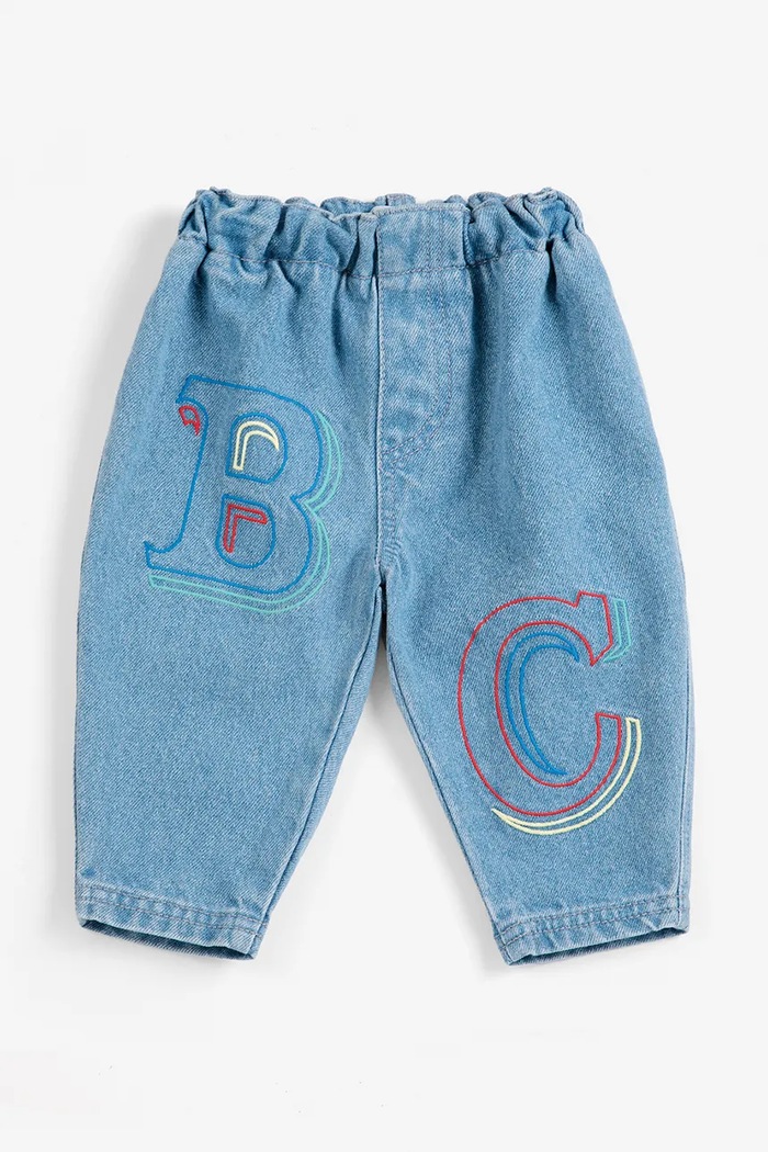 Bobo Choses Дънки за деца 226AB100 син AW26