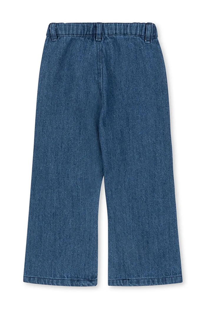 Konges Sløjd Jeansy flare dziecięce ELBA FLARE JEANS GOTS KS107385.9BY2 niebieski AW26