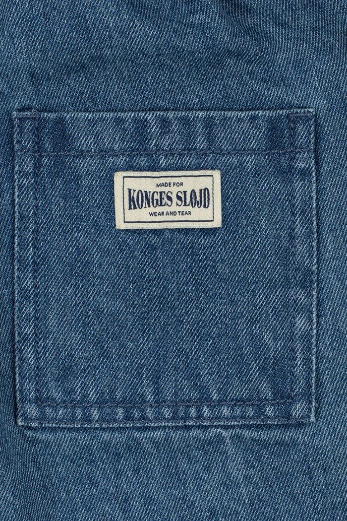 Κανονικά παιδικά ELBA JEANS GOTS Konges Sløjd KS105973.9BY2 μπλε