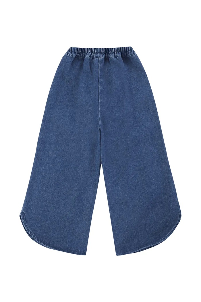 Donsje jeansy wide leg dziecięce Hauke Denim Trousers 4124700 niebieski AW26