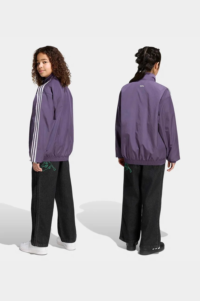 Chłopiec adidas Originals Jeansy loose dziecięce POKEMON KS7111 czarny