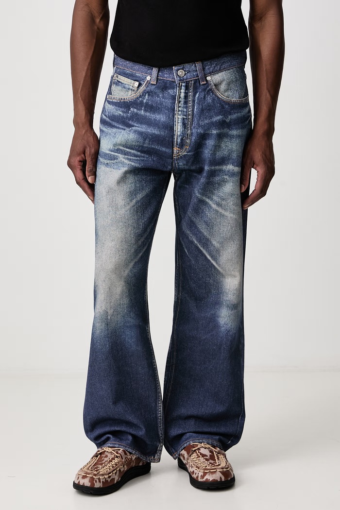 Our Legacy Straight jeans Men's blue M4265TAZ