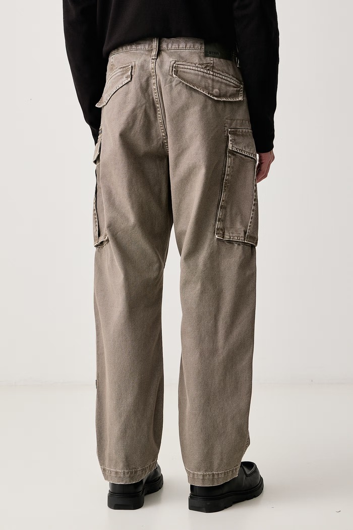Odzież G-Star Jeansy loose męskie Rovic 3D Loose D26149.E844 beżowy