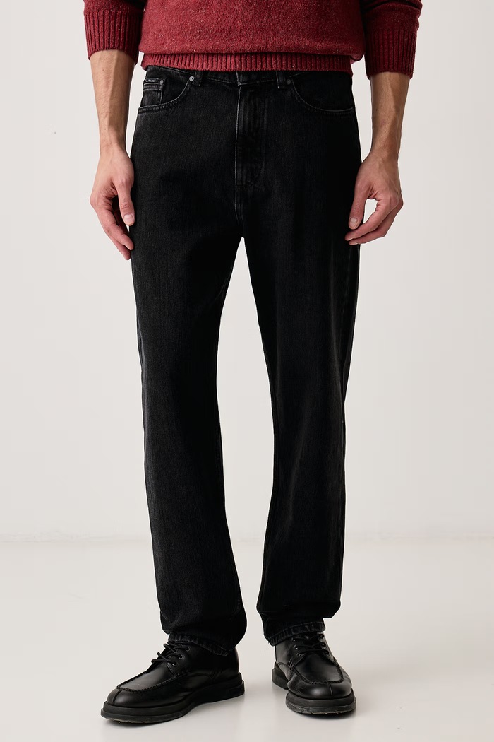 Marc O'Polo Jeansy loose męskie czarny 5000007849