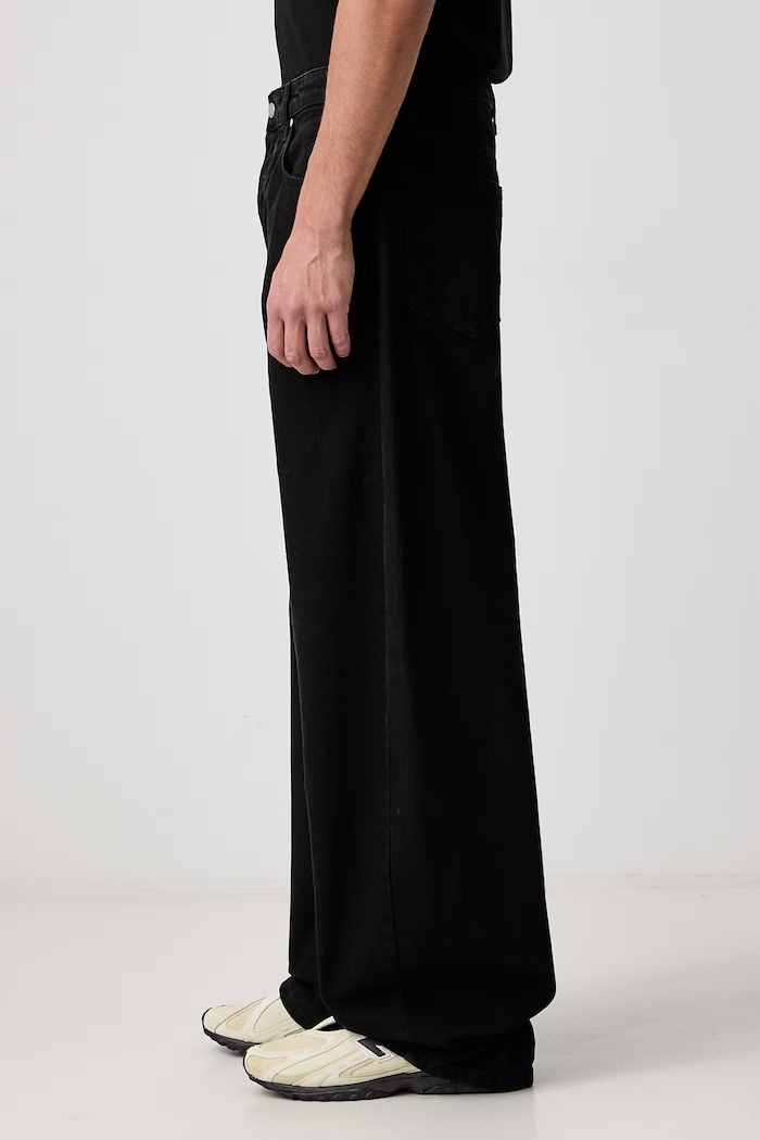 Jeansy relaxed fit męskie Represent MLM101206 czarny
