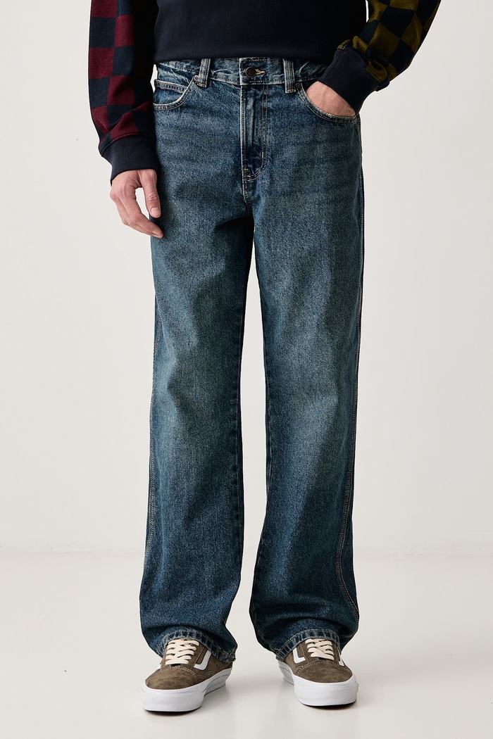 Dickies Jeansy relaxed fit męskie niebieski DK0A882AL891