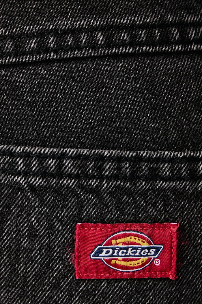 Jeansy straight męskie Dickies DK0A885HJ791 czarny