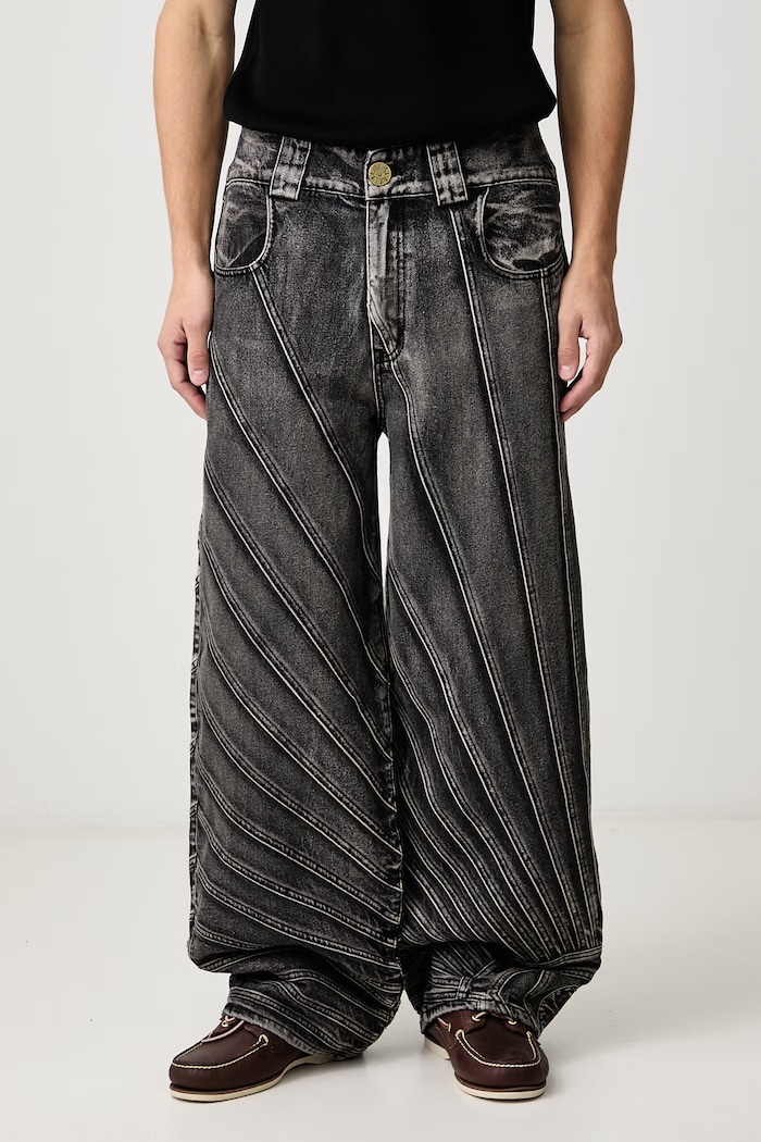 House of Errors All Seeing relaxed fit da uomo grigio HEFW26DP03012
