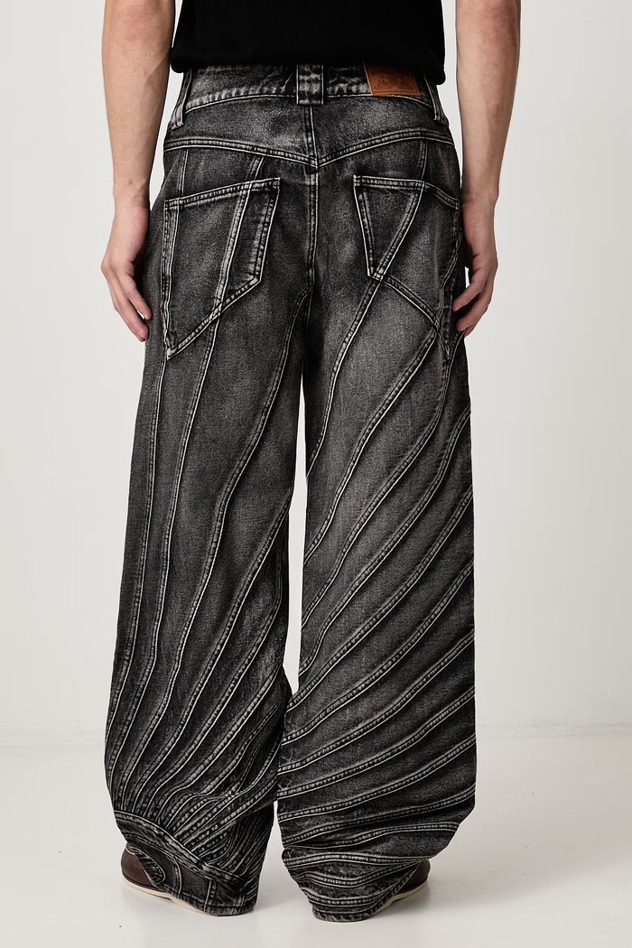 Abbigliamento House of Errors All Seeing relaxed fit da uomo HEFW26DP03012 grigio
