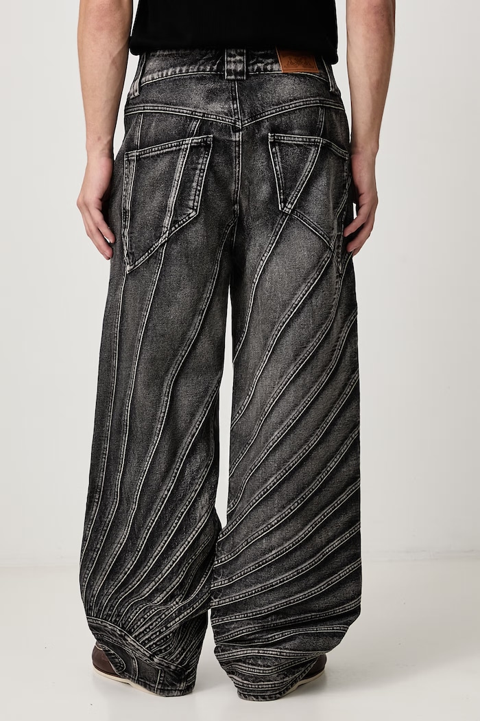 Abbigliamento House of Errors All Seeing relaxed fit da uomo HEFW26DP03012 grigio