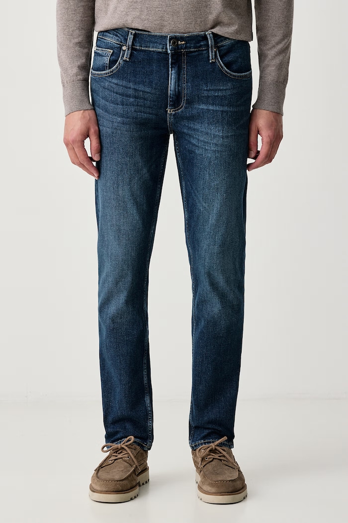 Lindbergh Jeansy slim fit męskie granatowy 30.020000CRB