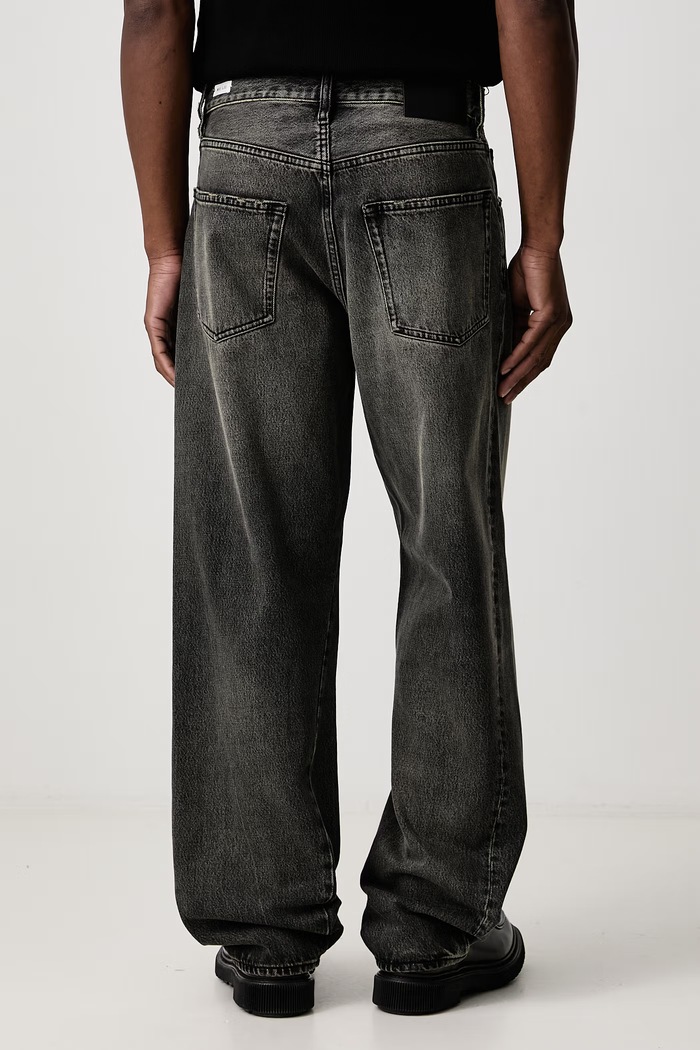 Odzież Sunflower Jeansy straight męskie 5202.S czarny