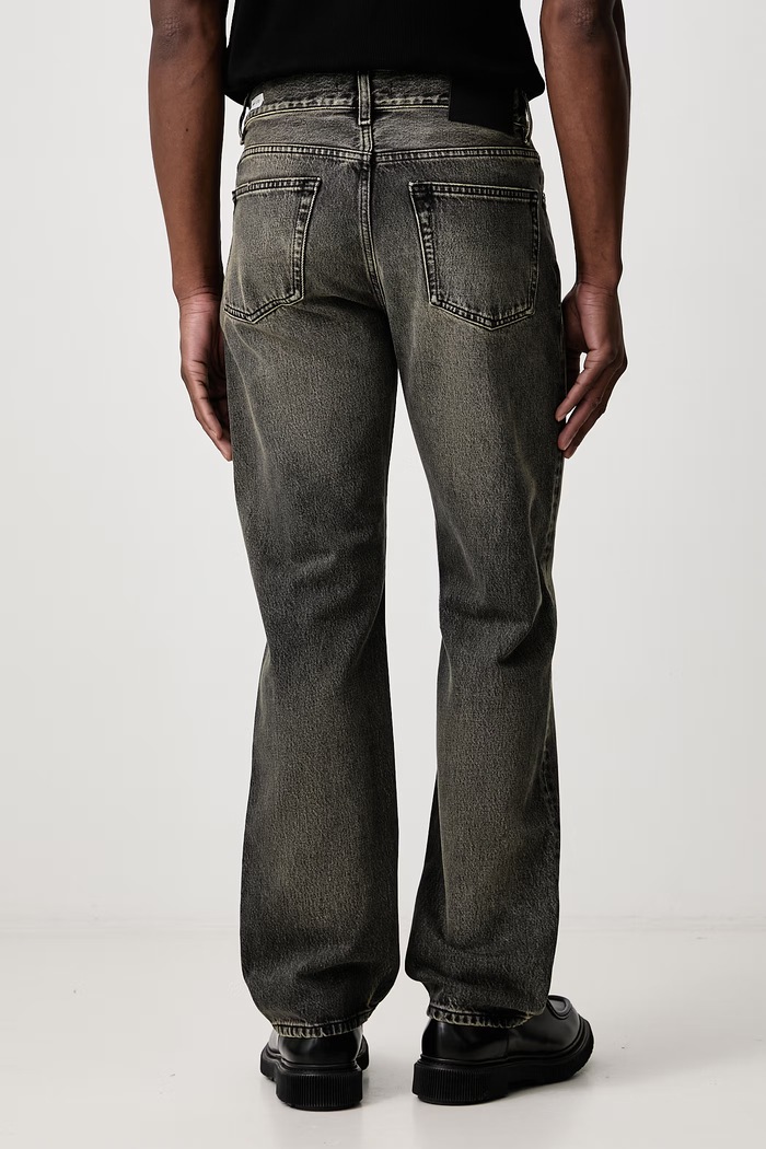 Odzież Sunflower Jeansy straight męskie 5202.1 czarny