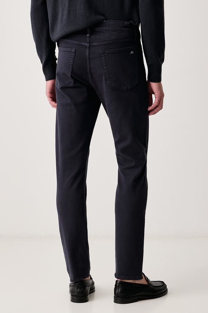 Odzież rag & bone Jeansy slim fit męskie RX0225F2TNV granatowy