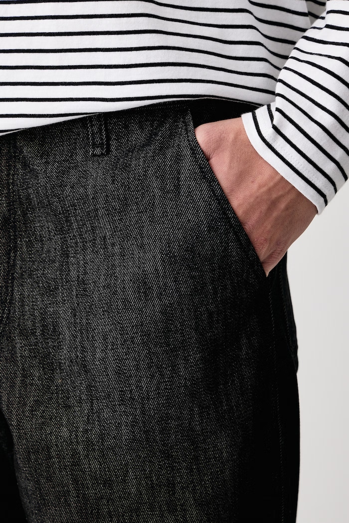 Jeansy regular męskie rag & bone RX3726F2RBW czarny