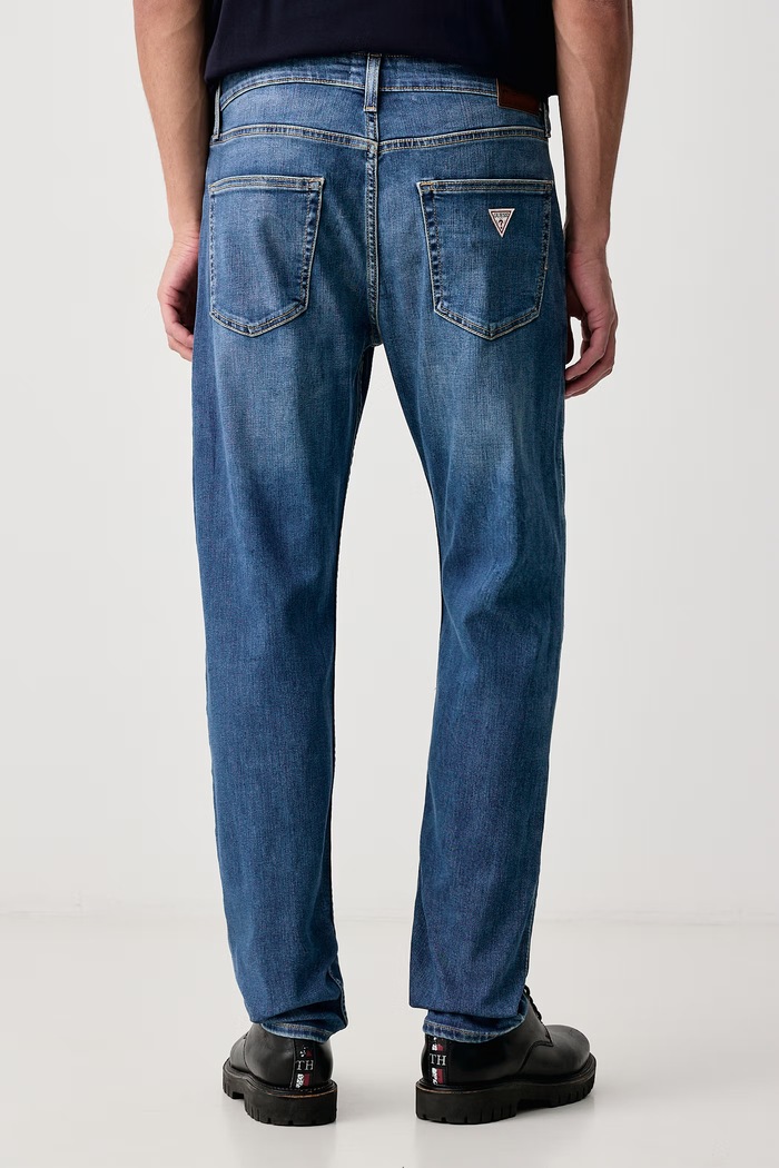 Oblečení Guess Jeans Slim fit džíny pánské M6BA1C.D1856 námořnická modř
