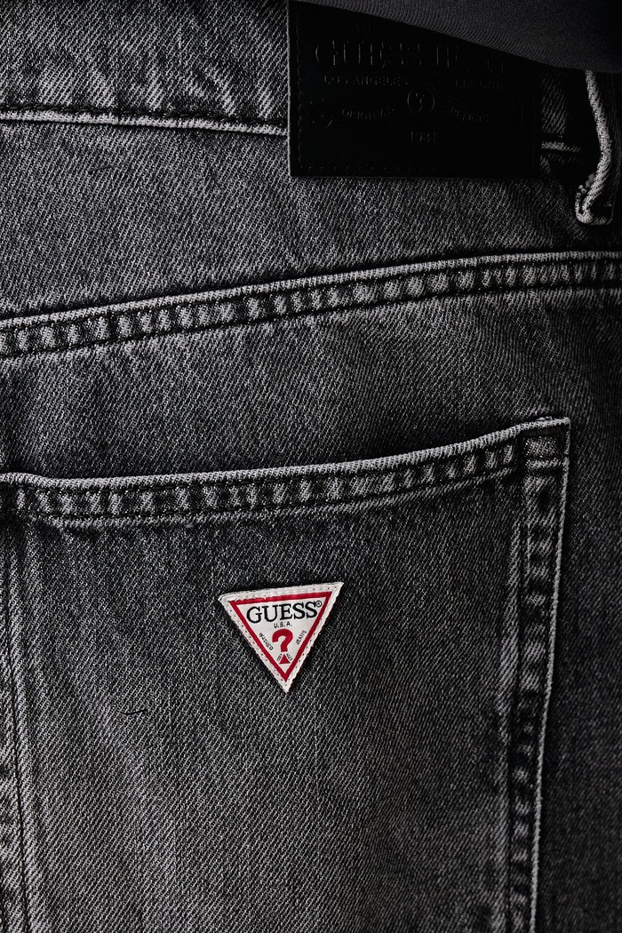 Kavbojke moške Guess Jeans M6BA0E.D1852 siva