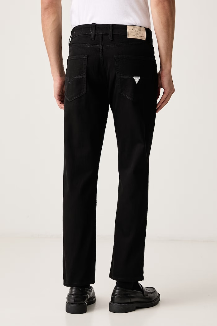 Ρούχα Guess Slim fit Ανδρικά ANGELS M6YAN2.D1487 μαύρο