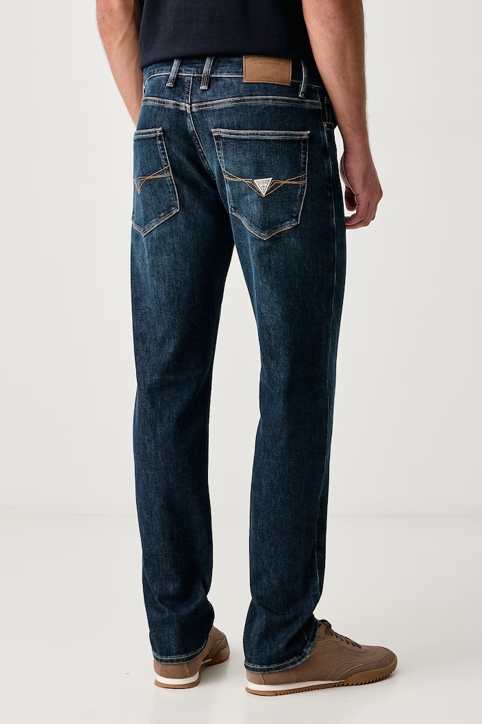 Guess Jeansy slim fit męskie ANGELS M6BAN2.D2044 granatowy AW26